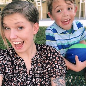 Knox Rose • Floral Blouse